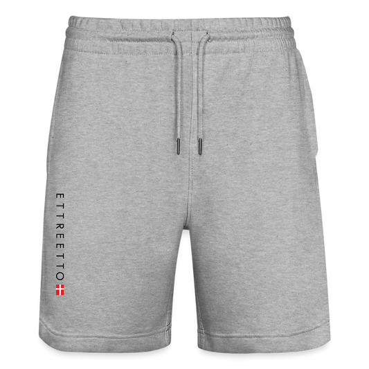 Stanley/Stella Trainer økologiske unisex joggingshorts - grå meleret