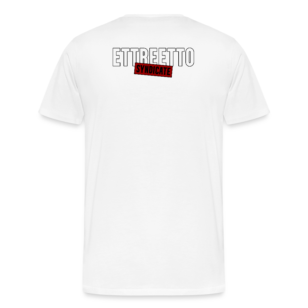 Premium T-Shirt (Organic) "Syndicate" - hvid