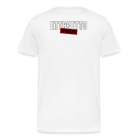 Premium T-Shirt (Organic) "Syndicate" - hvid