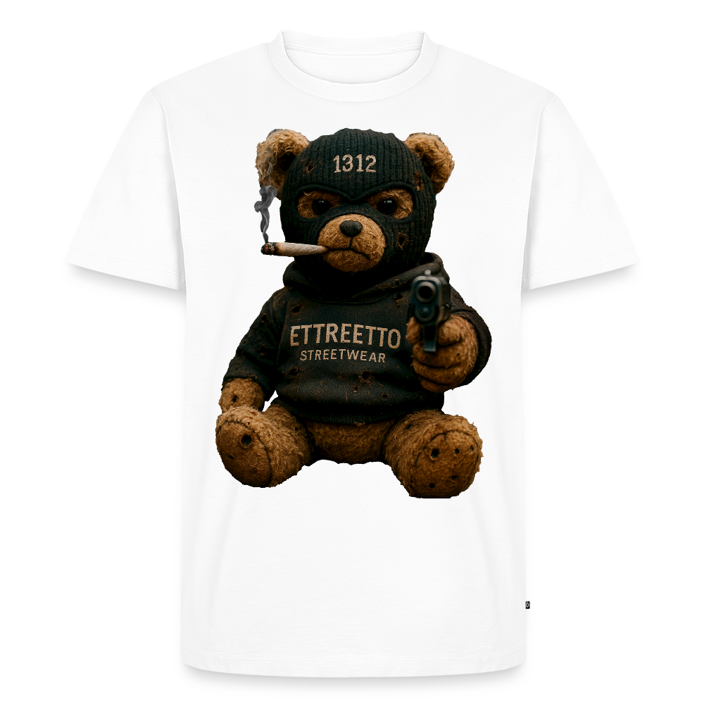 Premium T-Shirt "TEDDY1312" - hvid
